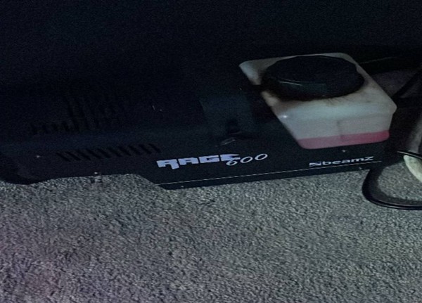 Rage beamz smoke machine