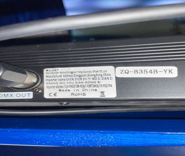 Rohs ZQ-B354B-YK led bar