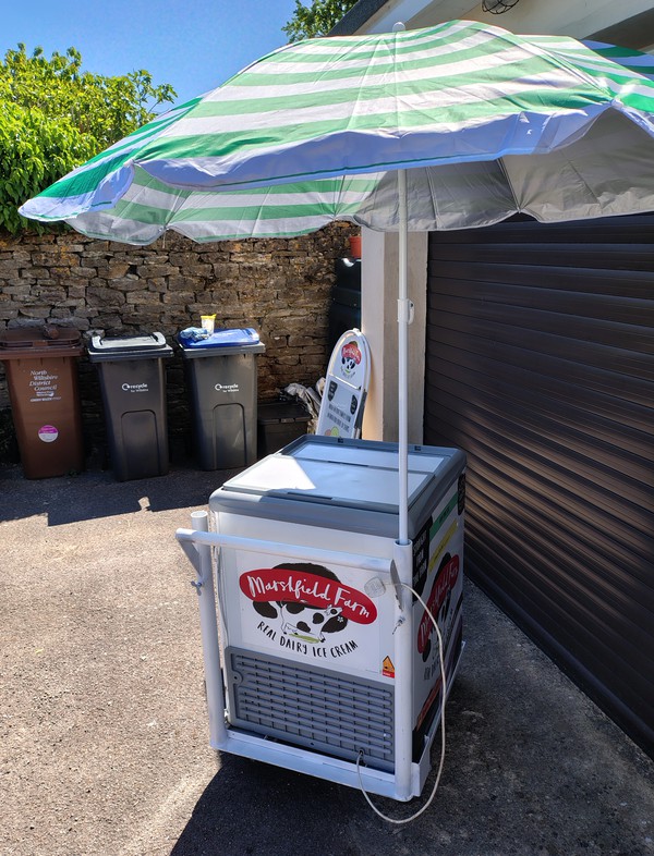 Mobile Ice Cream Freezer