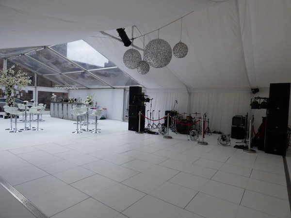 White Dance Floor