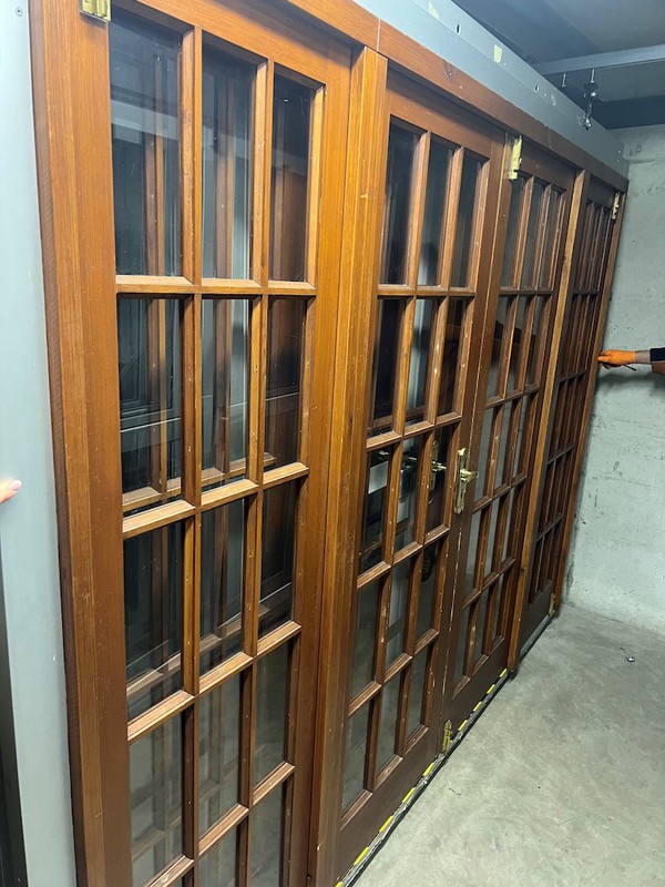 Used Wooden Marquee Doors