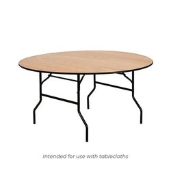 Wooden 5ft 6" Round Banquet Tables