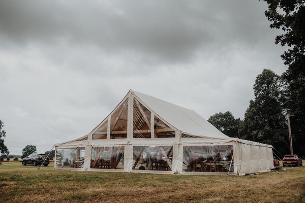 Wooden Cruck Tent