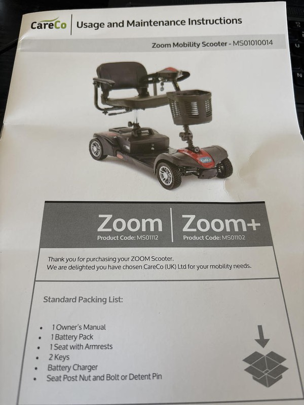 Careco Zoom Mobility Scooter