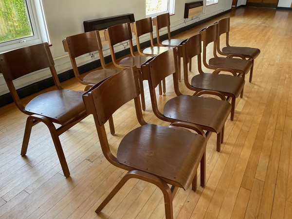 Secondhand Wooden Church Chairs For Sale