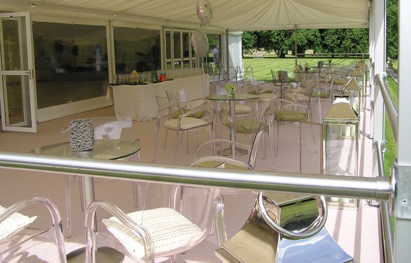 Secondhand Clear Cafe Chairs