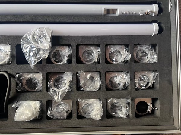 LED video light fixing kit