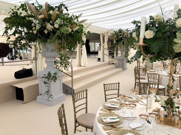 Marquee unit floor steps for sale