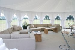 Marquee / event Cream Sofa Set