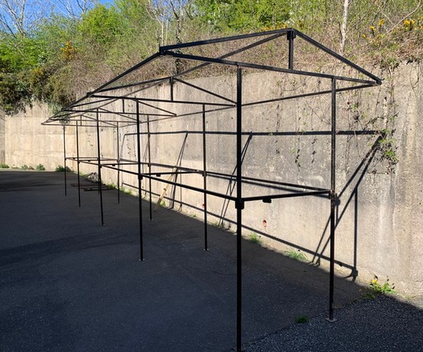 Steel Frame Market Stalls