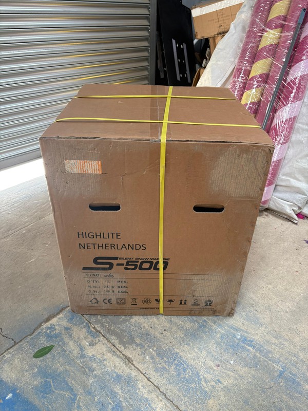 New Antari Silent Snow Machine S-500 For Sale