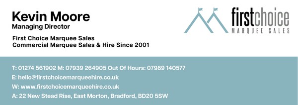 Kevin Moore First Choice Marquee sales