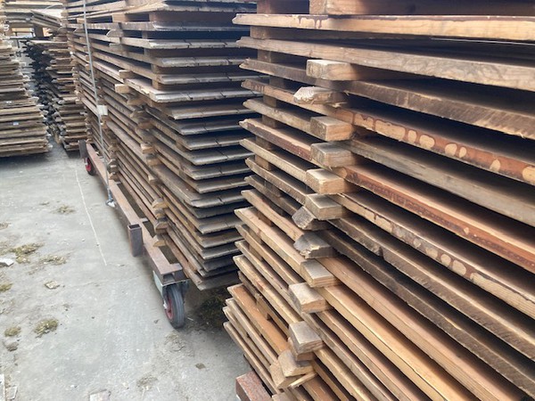 Timber floor 3m x 0.5m boards