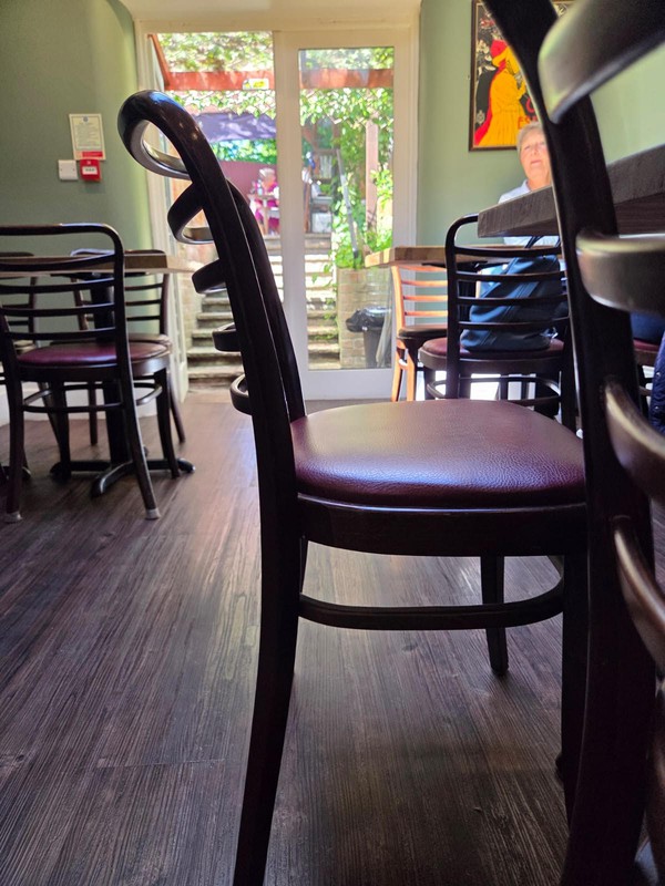 wooden dining chair