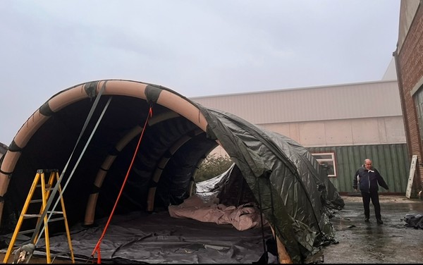 Inflatable Army Shelter For Sale