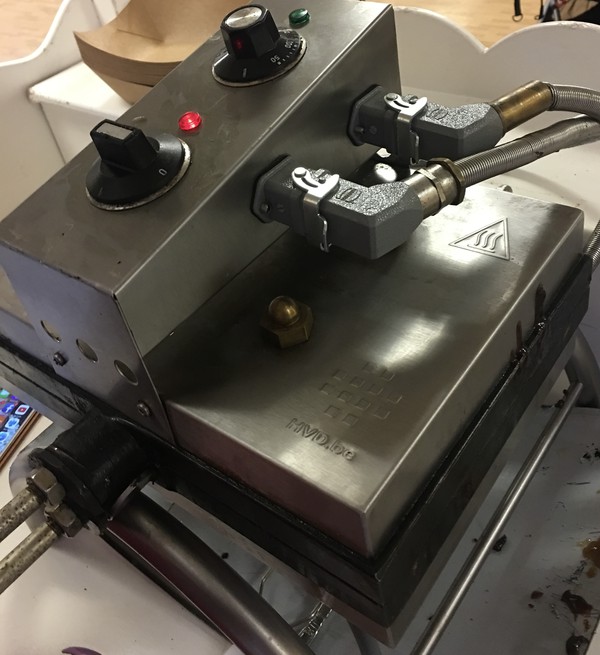 Secondhand Commercial Liege Waffle Iron For Sale