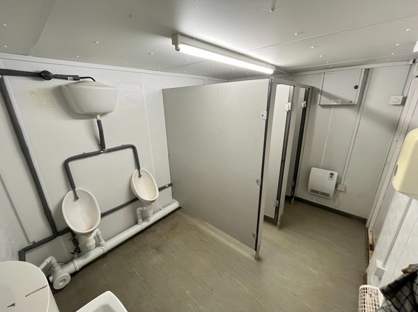 Used 2 + 1  Toilet With Shower