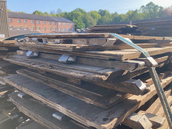 Secondhand marquee flooring