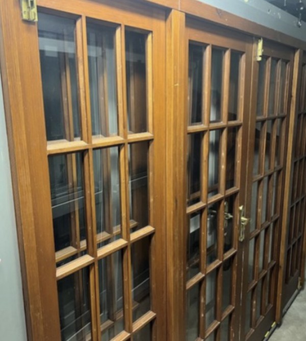 Used marquee doors