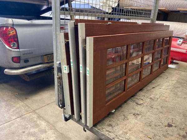 3x Wood Marquee Doors - West Yorkshire 6