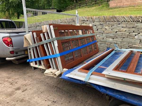 3x Wood Marquee Doors - West Yorkshire 4