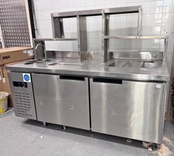 Prep Fridge With Sink For Sale