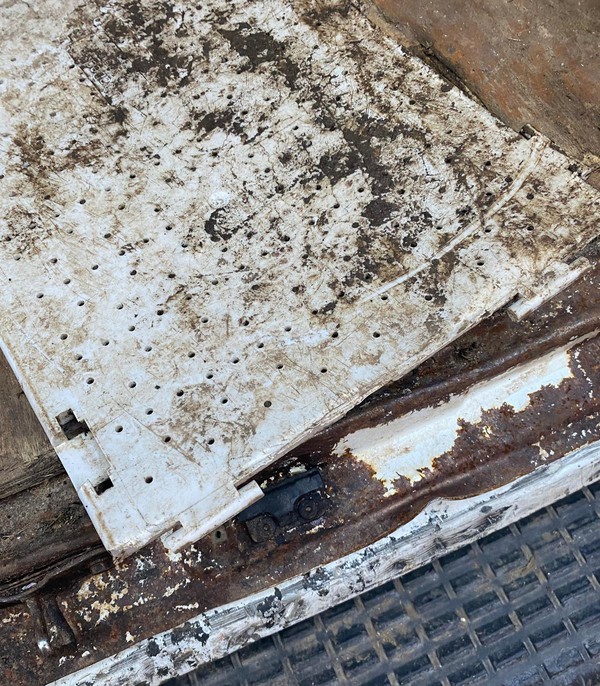 Used Heavy Duty Plastic Trackway