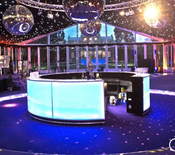 Colour changing bar counter