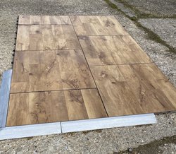 15'x15' dance floor