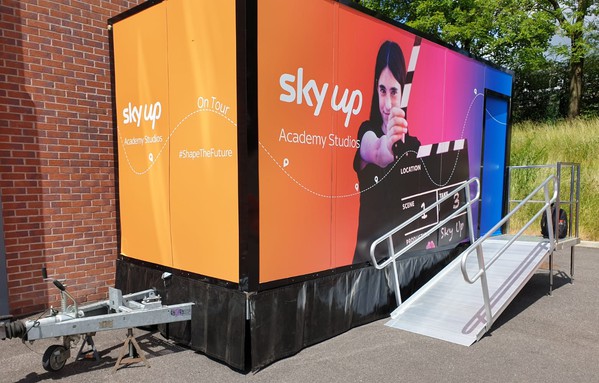 Unused 6.6m Display Trailer