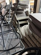 Rattan Bistro Chairs For Sale