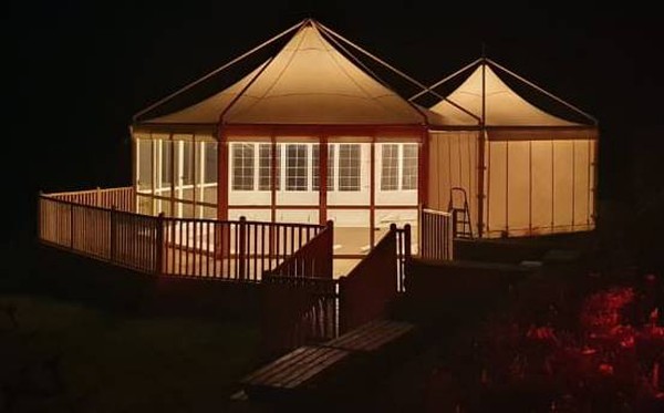 8m x 4m Giulio Barbieri Pagoda for sale