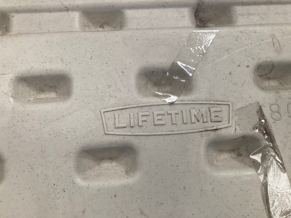 Lifetime trestle tables for sale