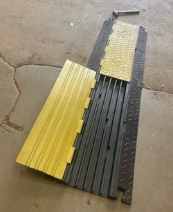 5 channel road cable protection