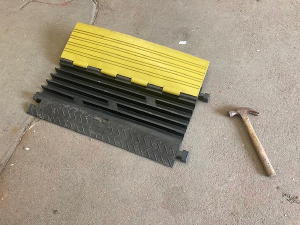 5 channel cable protection hump
