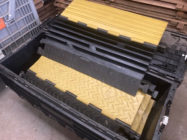 Used cable protection ramps