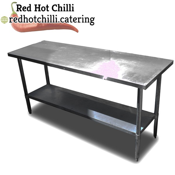 1.8m Stainless Steel Table