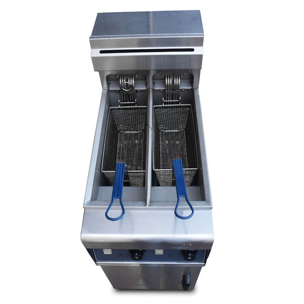 Electric Twin Tank Fryer