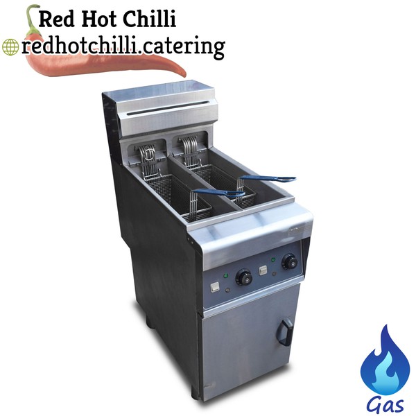 Twin Tank Fryer For Sale