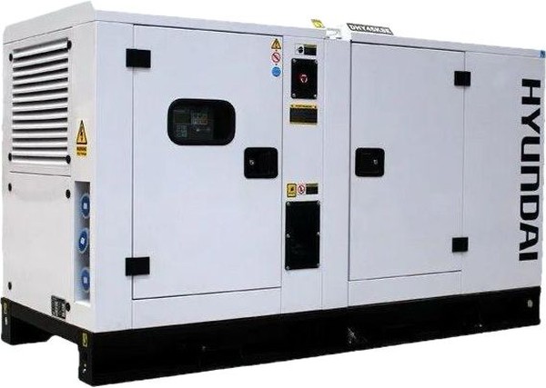 Hyundai DHY34KSE 1500RPM 34KVA / 27.5KW 400v Three Phase Generator