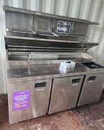3 Door Prep Fridge For Sale