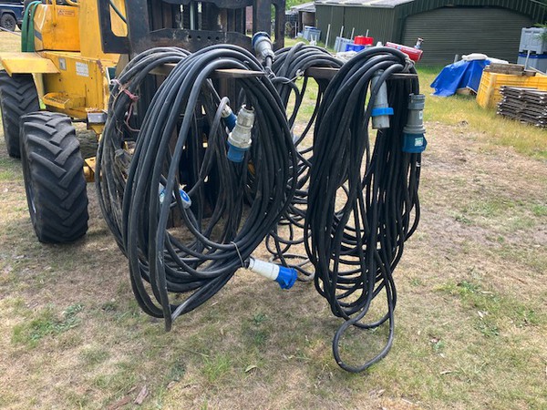63Amp Rubber 16mm Cables