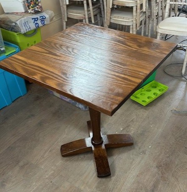 Square Wooden Tables
