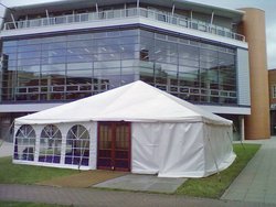 Aluminium framed marquees