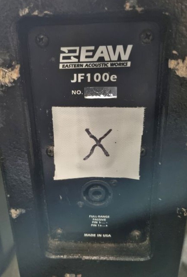 Secondhand EAW JF100 Speakers