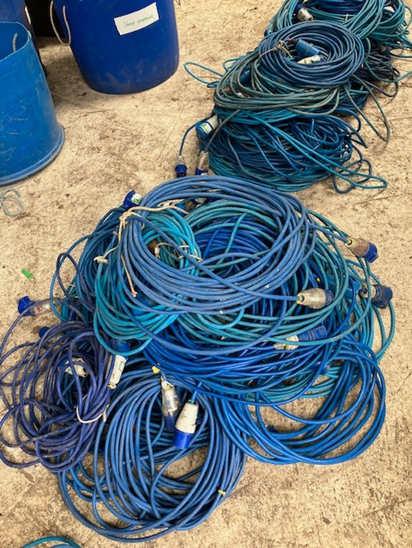Secondhand 16amp Extension Leads