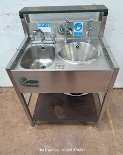 Double Bowl Sink Unit For Sale