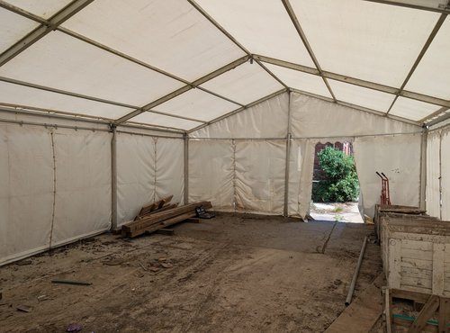 2x Roder/Custom Cover Marquees