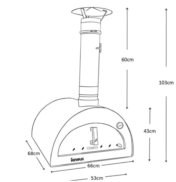 Igneus Classico Pizza Oven - Eastbourne, East Sussex 6