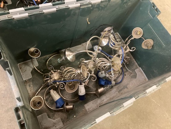 Secondhand Silver Chandeliers